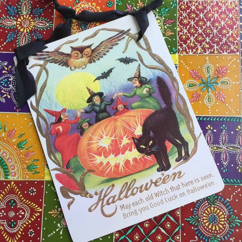 Retro Halloween Wall Art